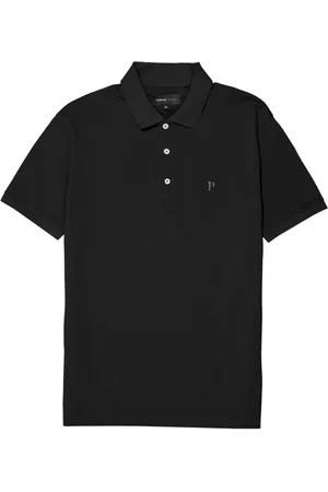 Purple Brand Poloshirt aus Pikee
