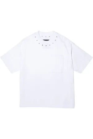 Purple Brand T-Shirt mit Ösen