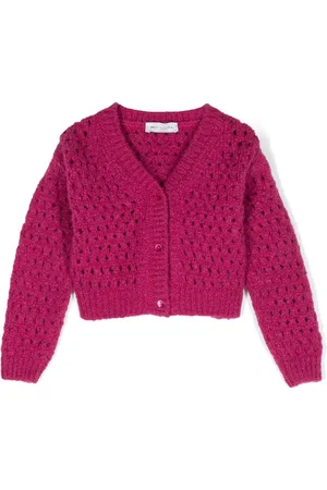 MONNALISA Cardigan mit Lochstrickmuster