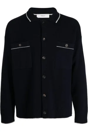 PRINGLE OF SCOTLAND Cardigan mit Kontrastdetails