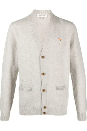 Maison Kitsuné Cardigan mit V-Ausschnitt