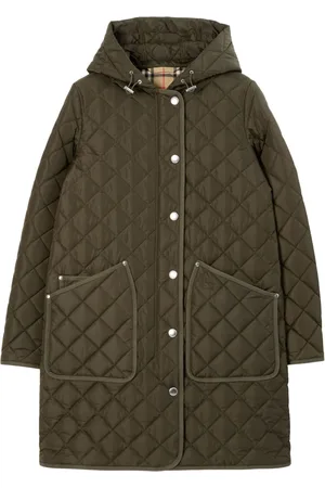 Burberry Steppmantel mit Kapuze