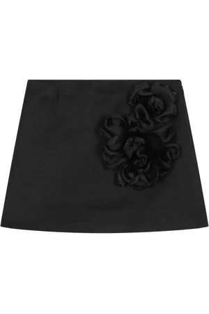 Dolce & Gabbana A-Linien-Kleid mit Blumenapplikation