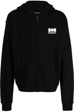 Nahmias Hoodie mit Logo-Print