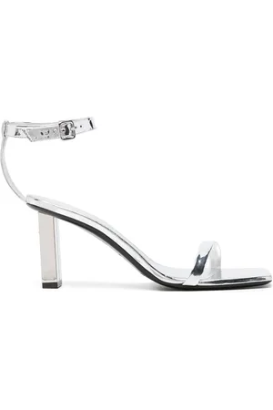 Courrèges Sandalen im Metallic-Look 95mm