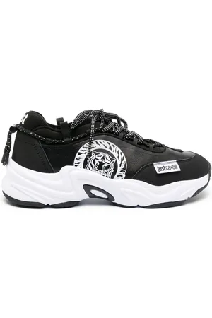 Roberto Cavalli Sneakers mit Logo-Print