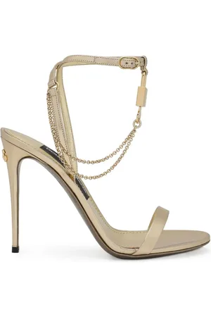 Dolce & Gabbana Sandalen mit Schlossdetail 105mm