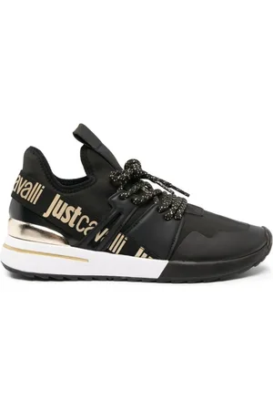 Roberto Cavalli Sneakers mit Logo-Print