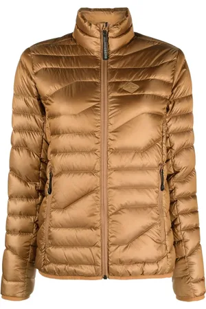 J Lindeberg Gefütterte Jacke mit Stehkragen