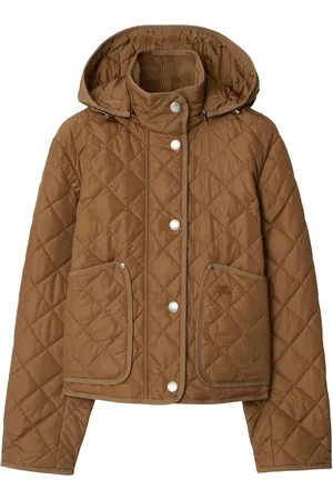 Burberry Gesteppte Kapuzenjacke