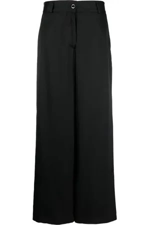 Jil Sander High-Waist-Hose mit weitem Bein