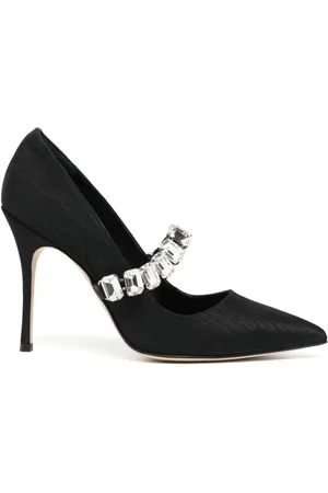 Manolo Blahnik Pumps mit spitzer Kappe 100mm