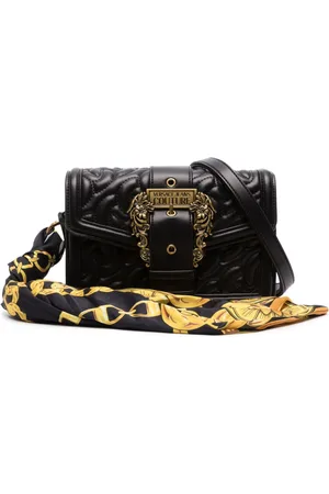 VERSACE Schultertasche mit Schaldetail