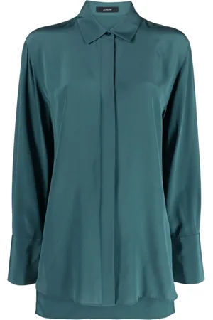 Joseph Crepe de Soie Bold Seidenbluse