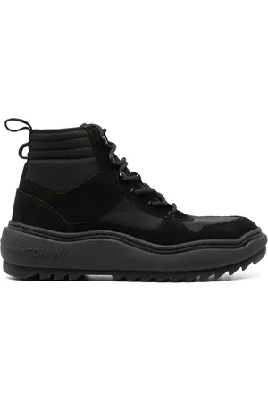 Tommy Hilfiger Schnürstiefel mit Kontrasteinsätzen