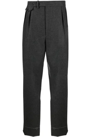 Ralph Lauren Hose aus Flanell mit Bügelfalten