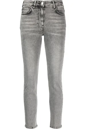 IRO Skinny-Jeans mit Stone-Wash-Effekt