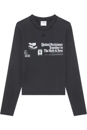 Courrèges Klassisches Langarmshirt