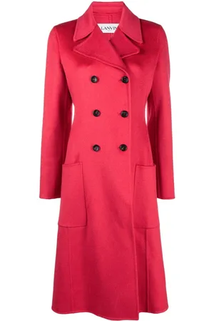 Lanvin Doppelreihiger Kaschmirmantel