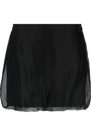 BLANCA Midirock aus Seidensatin