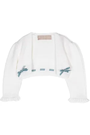LA STUPENDERIA Cardigan mit Schleifendetail