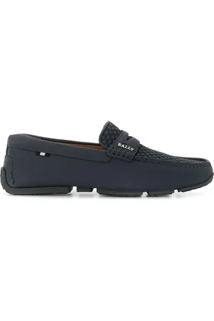 Bally Loafer mit Webmuster