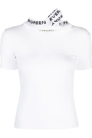 Y / PROJECT T-Shirt mit Logo-Jacquard