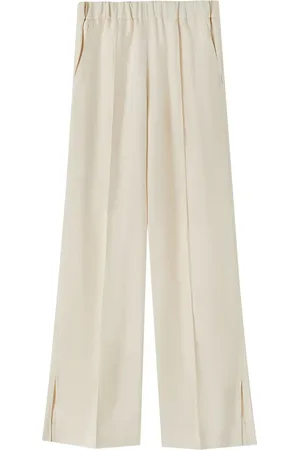 Jil Sander Palazzohose mit Stretchbund