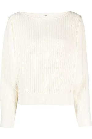 CO Pullover mit U-Boot-Ausschnitt