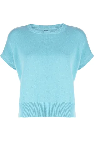 Teddy Cashmere Genova Cropped-Pullover aus Kaschmir