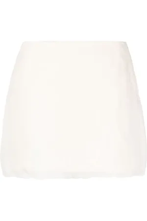BLANCA Midirock aus Seidensatin