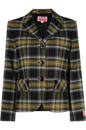 Kenzo Blazer mit Schottenkaromuster