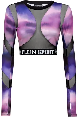 Philipp Plein Oberteil mit abstraktem Print