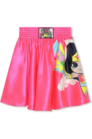 Billieblush Rock mit Cartoon-Print
