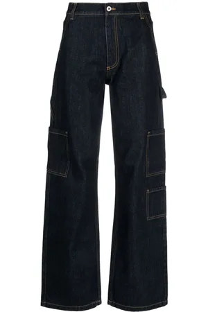 Halfboy Gerade High-Rise-Jeans