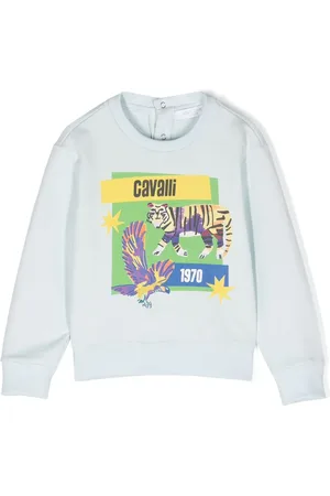 Roberto Cavalli Sweatshirt mit grafischem Print