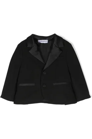 Emporio Armani Sakko mit Revers aus Satin