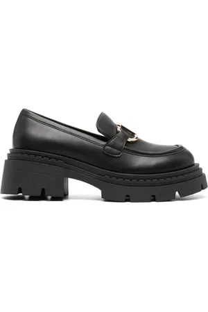 Twin-Set Loafer mit Logo-Schild