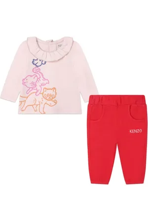 Kenzo Set aus Oberteil und Hose mit Print