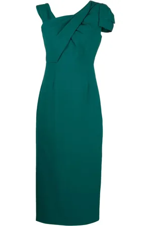 Roland Mouret Asymmetrisches Midikleid