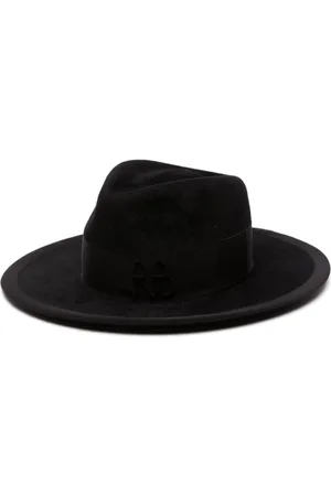 Ruslan Baginskiy Fedora mit Logo-Stickerei