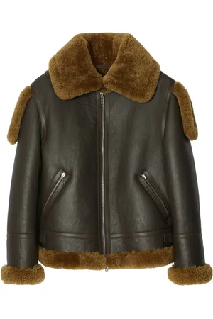 Burberry Klassische Lederjacke