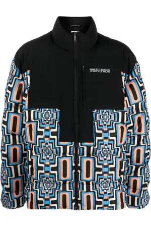 MARCELO BURLON Gesteppte Jacke mit Print