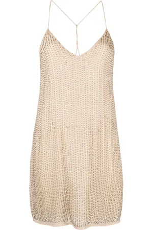Zadig & Voltaire Minikleid mit tiefem V-Ausschnitt