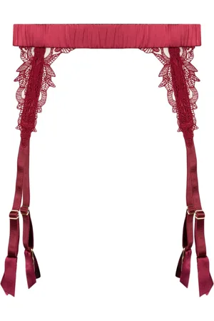 Fleur of England Gisele Strumpfhalter aus Seide