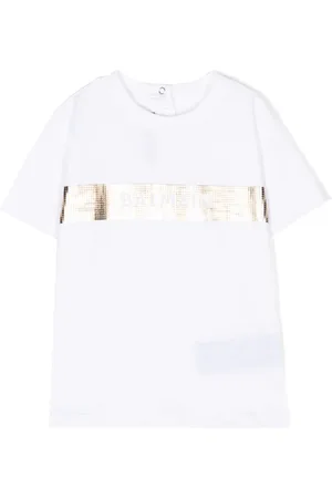 Balmain T-Shirt mit Applikation