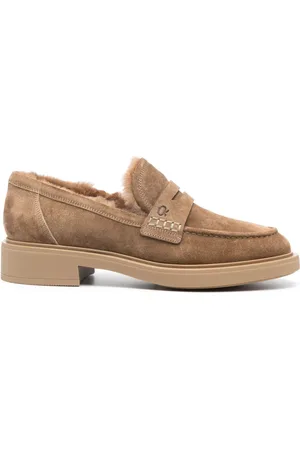 Gianvito Rossi Harris Loafer aus Wildleder