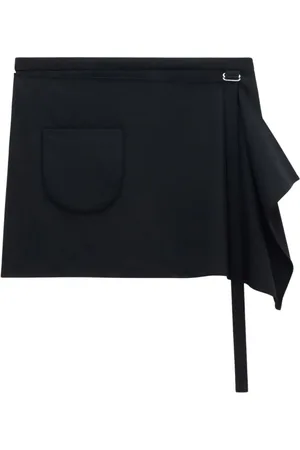 Courrèges Drapierter Maxirock