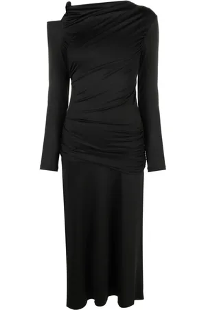 Victoria Beckham Midikleid mit Raffung