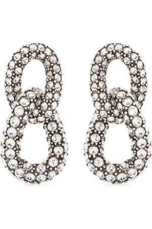 Isabel Marant Funky Ring Ohrringe mit Kristallen